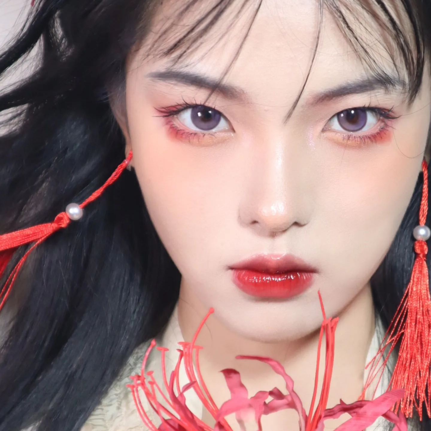 BearCon | 韩产年抛 | 硅水凝胶 | 古风新潮流 | 粉紫撞色 | 半糖啵啵 | 14.0mm-allencon