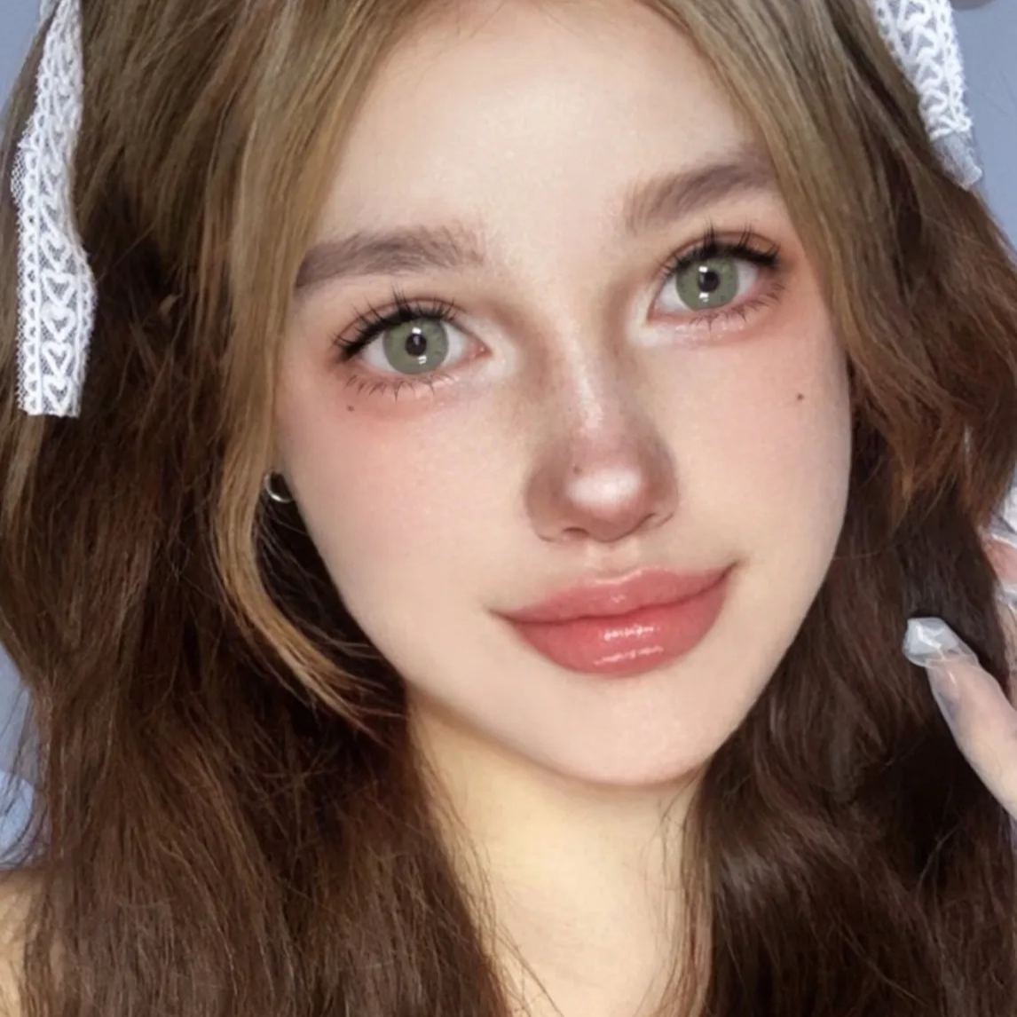 Cococon | 韩产年抛 | 硅水凝胶 | 毒药系列 | 高级宝石绿瞳 | 绿毒 | 14.0mm-allencon