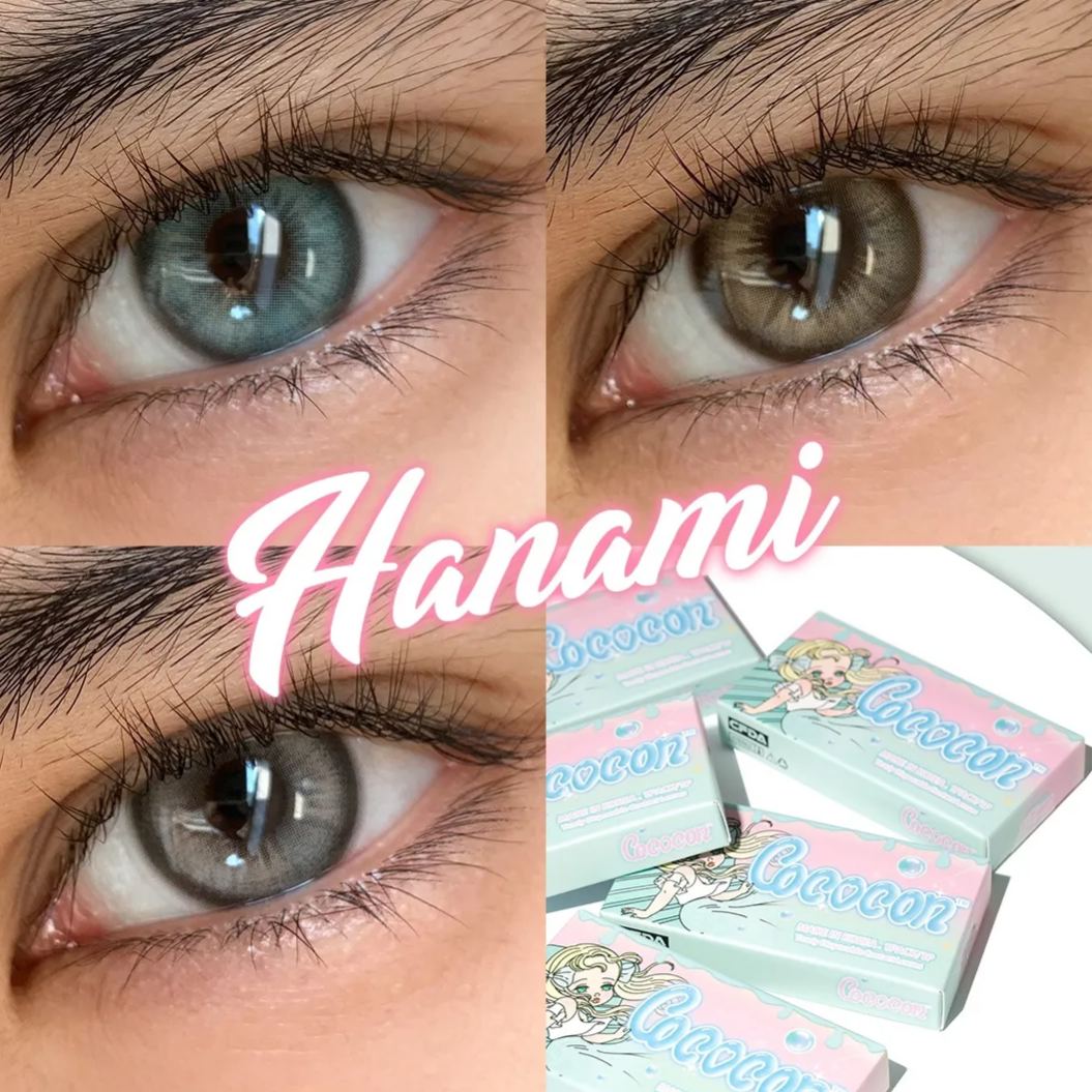 Cococon | 韩产年抛 | 硅水凝胶 | HANAMI系列 | 马里海岸 | 旷野大地 | 末日冰岛 | 14.2mm-allencon