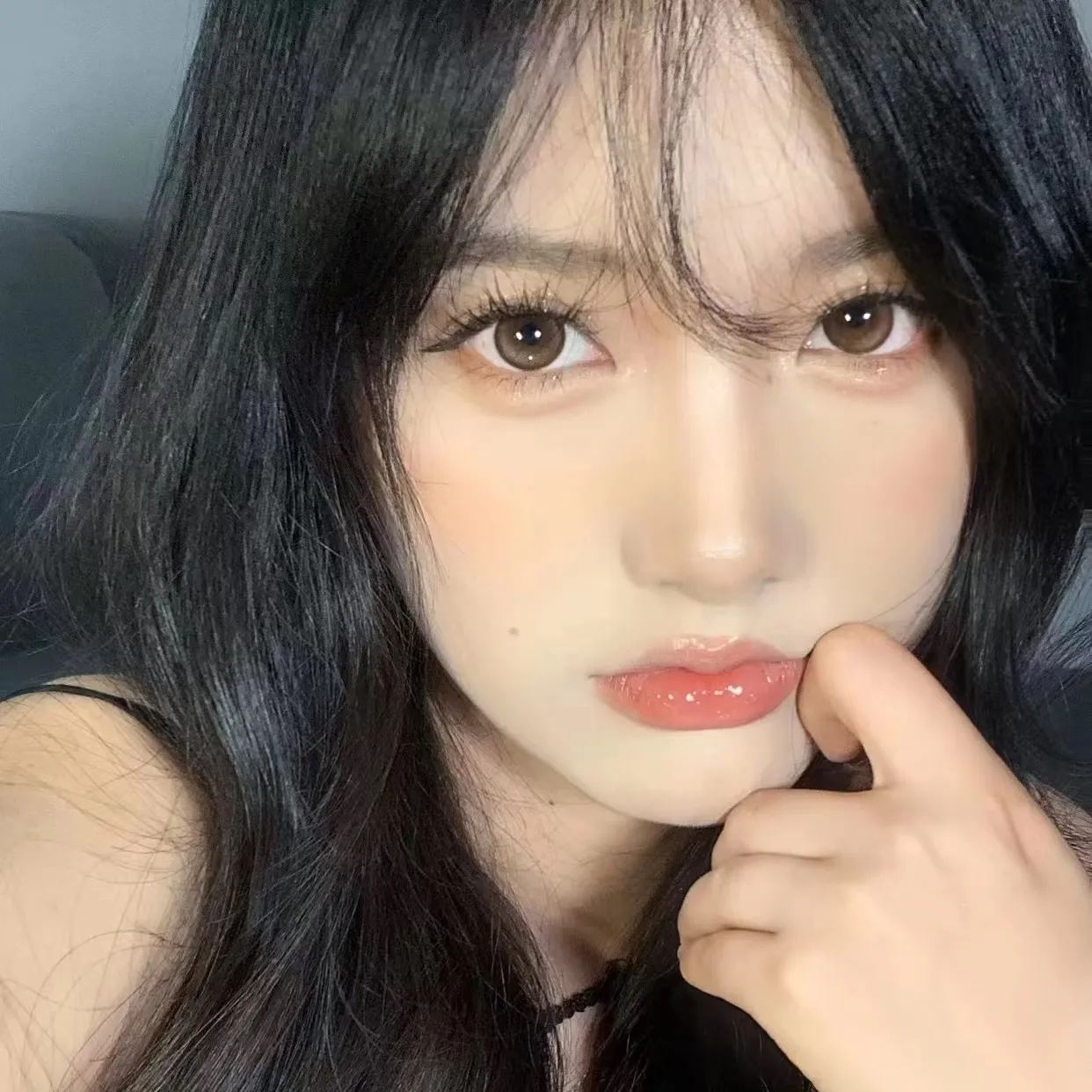 Chonos | 国产日抛 | 非离子 | 生牛乳巧色 | 日常亮棕色 | 甜美亚裔棕 | 14.0mm-14.4mm | 10片装-allencon