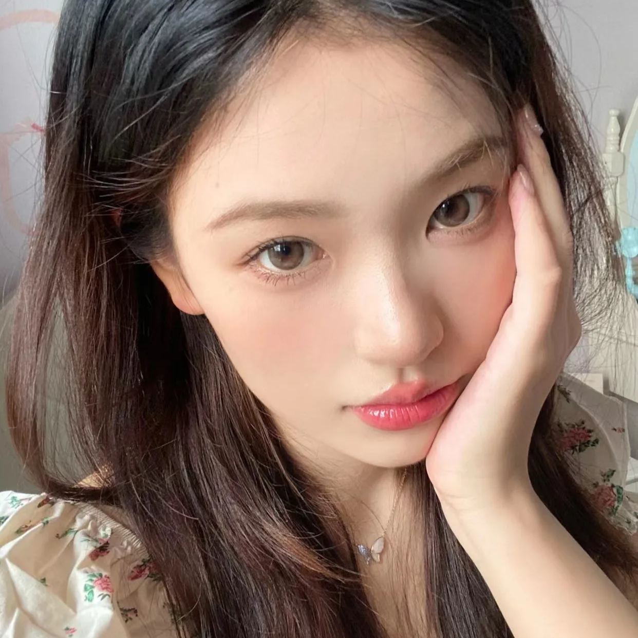 Chonos | 国产日抛 | 非离子 | 生牛乳巧色 | 日常亮棕色 | 甜美亚裔棕 | 14.0mm-14.4mm | 10片装-allencon