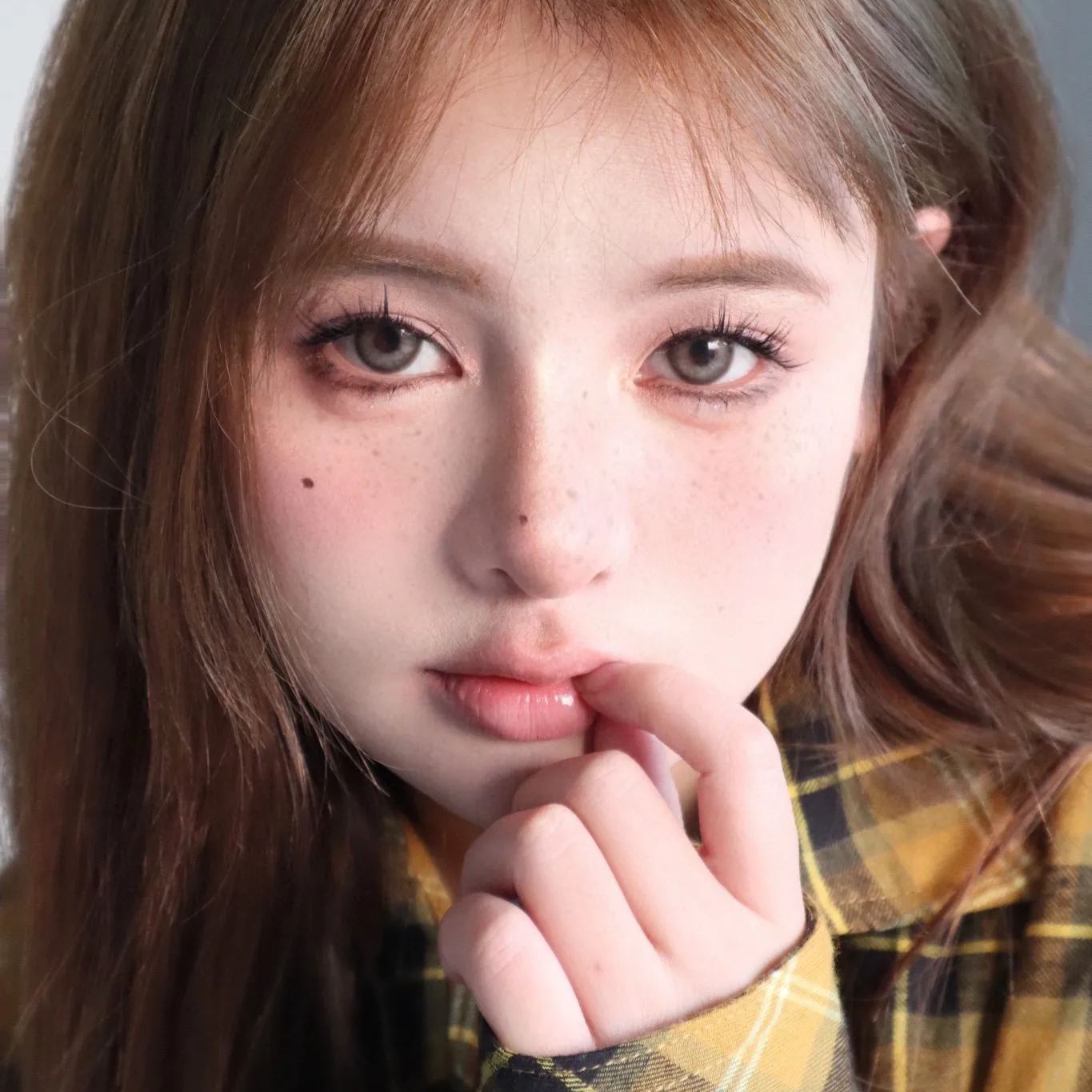 Deerbell | 韩产年抛 | 硅水凝胶 | 美拉德废土风 | 亚裔褐棕 | 14.5mm-allencon