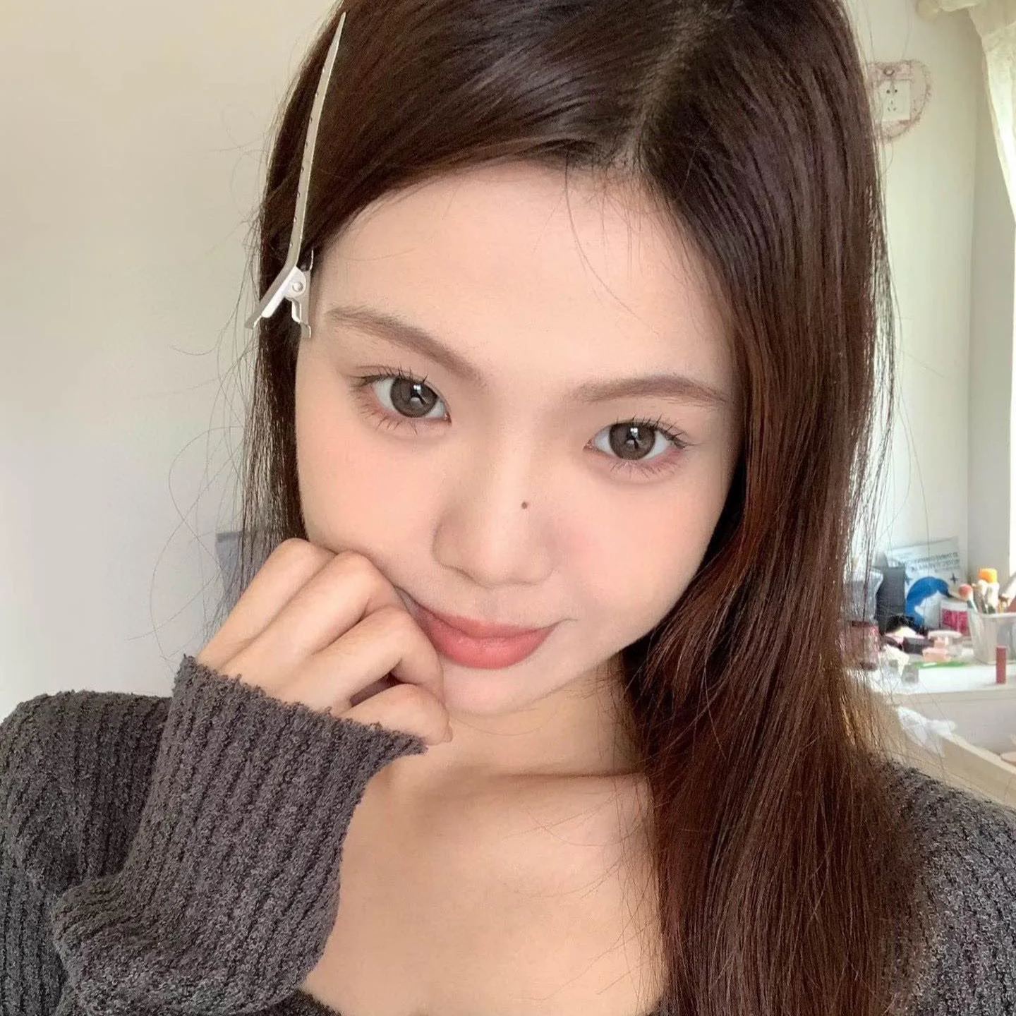 Deerbell | 韩产年抛 | 硅水凝胶 | 大直径流心琥珀 | 红糖啵啵  | 14.5mm-allencon