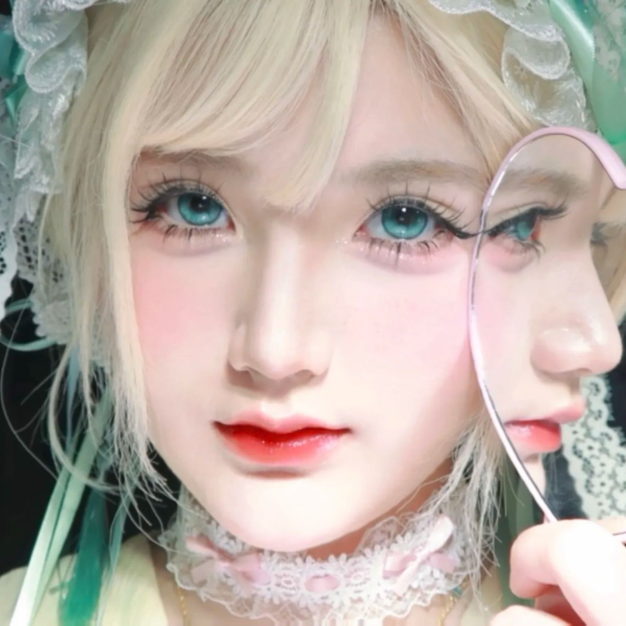 Doriscon | 韩产半年抛 | 硅水凝胶 | 冰萃蓝绿水光爆珠 | 青柑芭乐 | 14.5mm-allencon