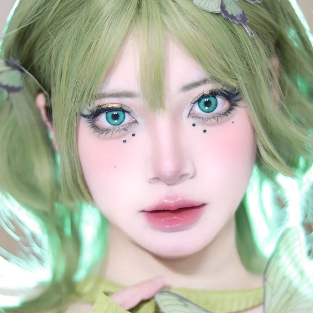 DOYA | 国产日抛 | 水凝胶 | 洛神赋系列 | 琉璃棕 | 青梅绿 | 丁香褐 | 鹤顶红 | 14.5mm-allencon