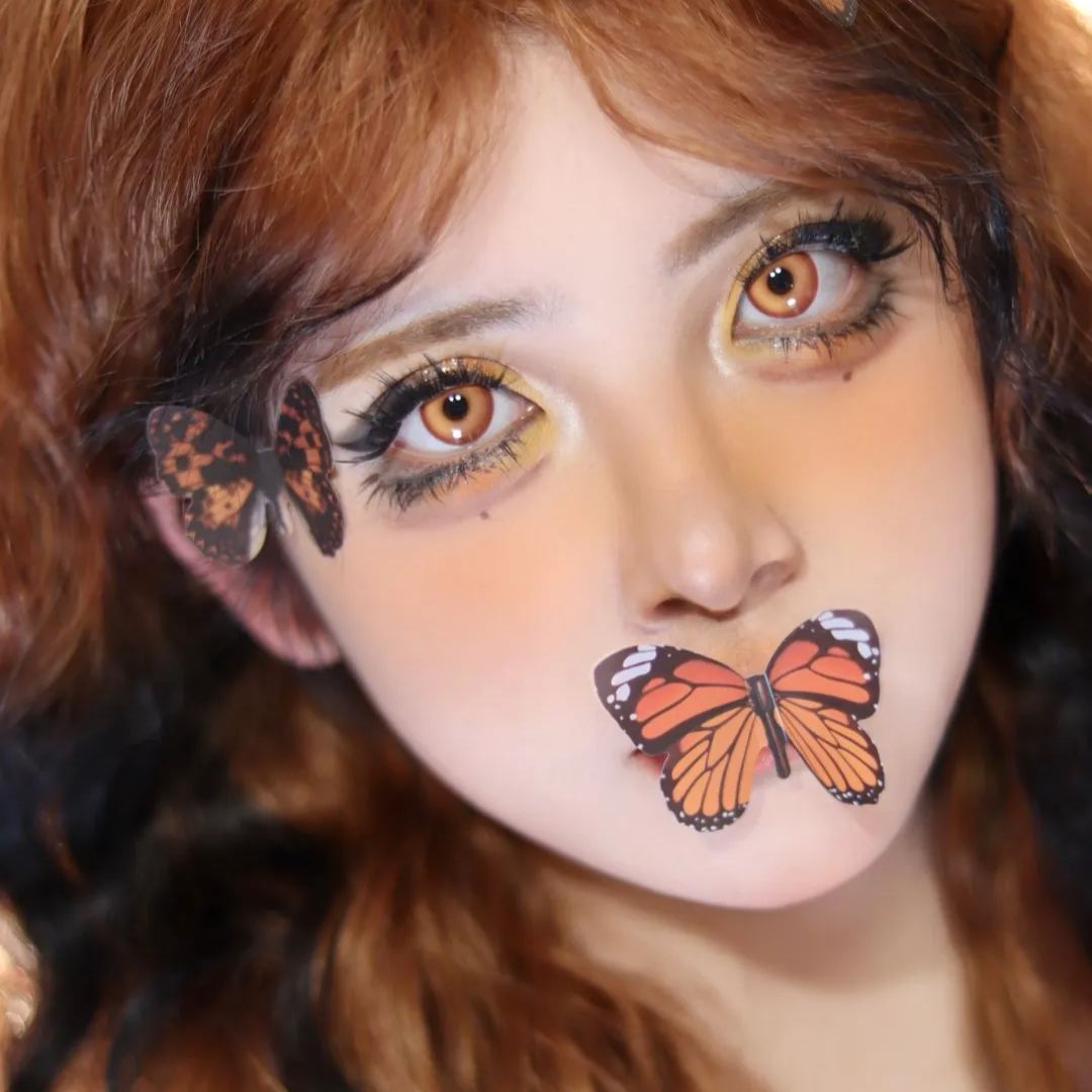 DOYA | 国产日抛 | 水凝胶 | 洛神赋系列 | 琉璃棕 | 青梅绿 | 丁香褐 | 鹤顶红 | 14.5mm-allencon