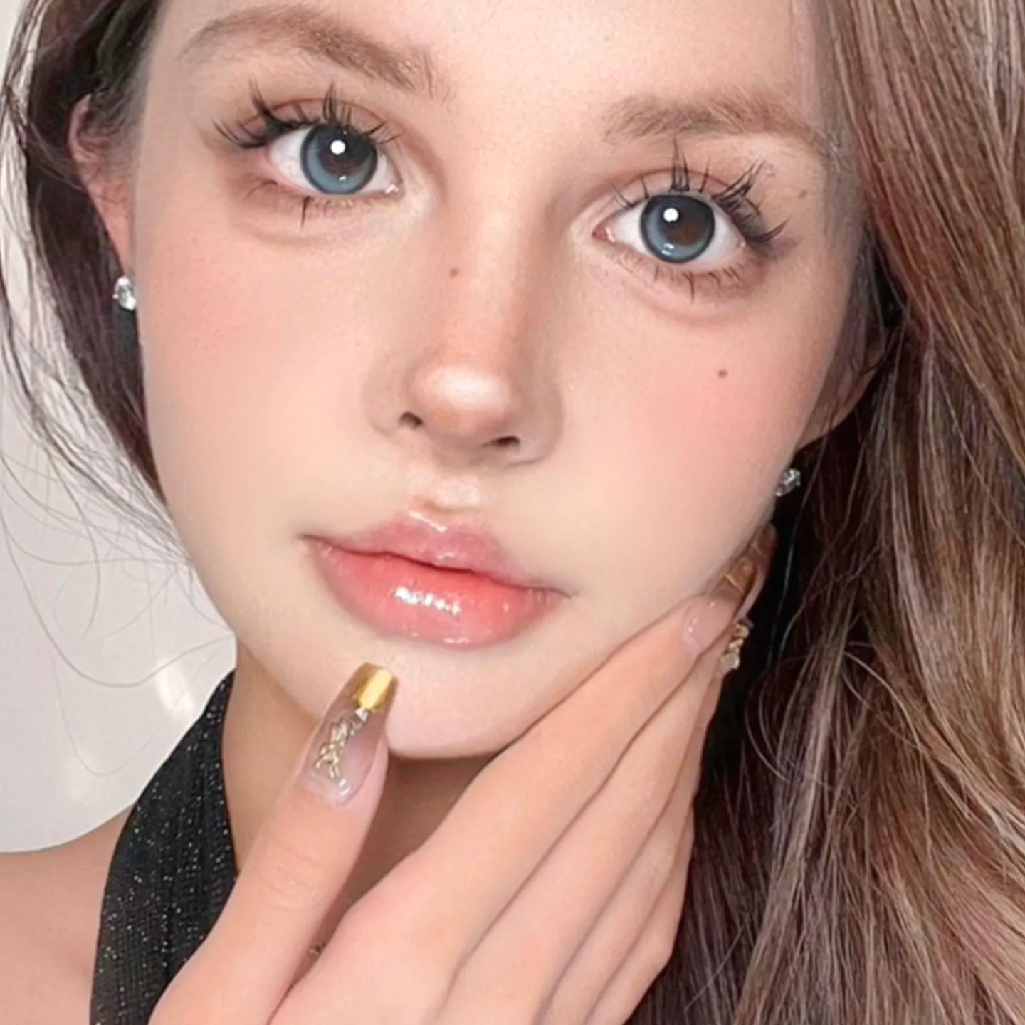 FavorrBeauty | 韩产年抛 | 硅水凝胶 | 特调祖母蓝 | 大冰块 | 14.2mm-allencon