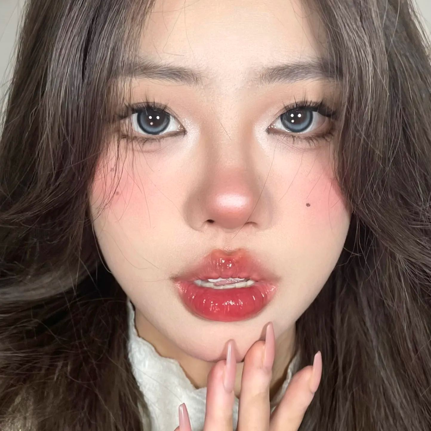 FavorrBeauty | 韩产年抛 | 硅水凝胶 | 特调祖母蓝 | 大冰块 | 14.2mm-allencon