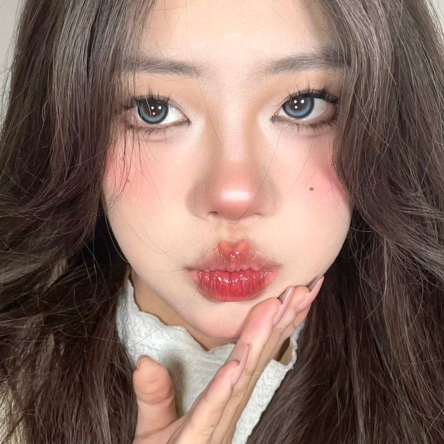 FavorrBeauty | 韩产年抛 | 硅水凝胶 | 特调祖母蓝 | 大冰块 | 14.2mm-allencon