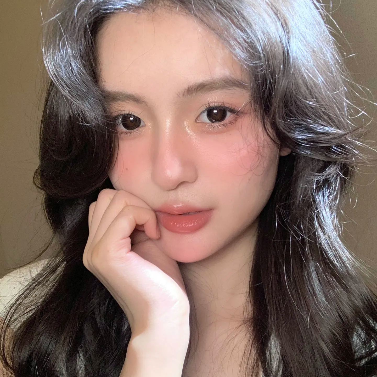 FavorrBeauty | 韩产日抛 | 硅水凝胶 | 妈生通透玻璃珠 | 梦回女高 | 反光镜 | 14.5mm | 10片装-allencon