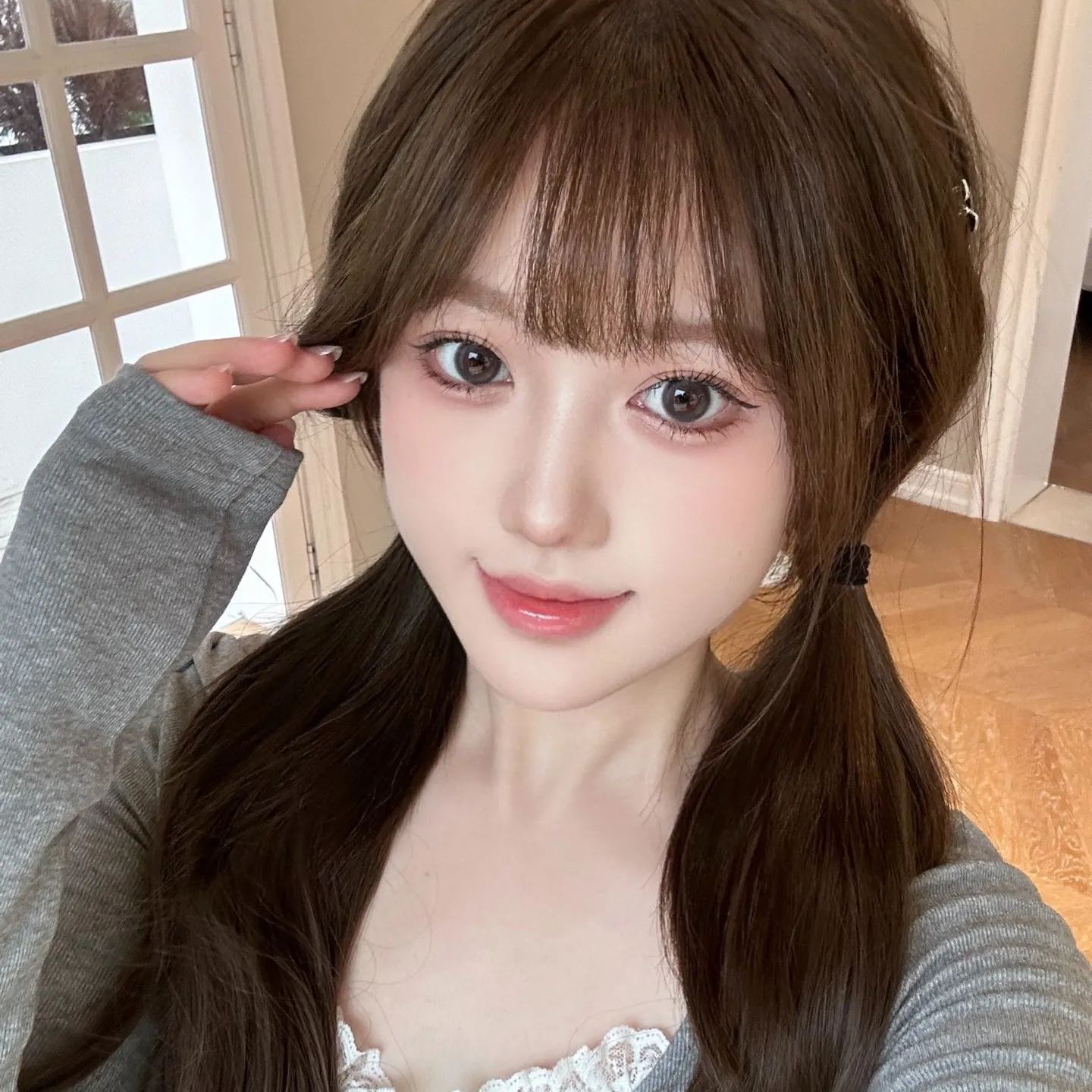 Fully Gift | 韩产半年抛 | 水凝胶 |液态系列 | 雾纱灰水色梦 | 汪洋丝缎海 | 14.5mm-allencon