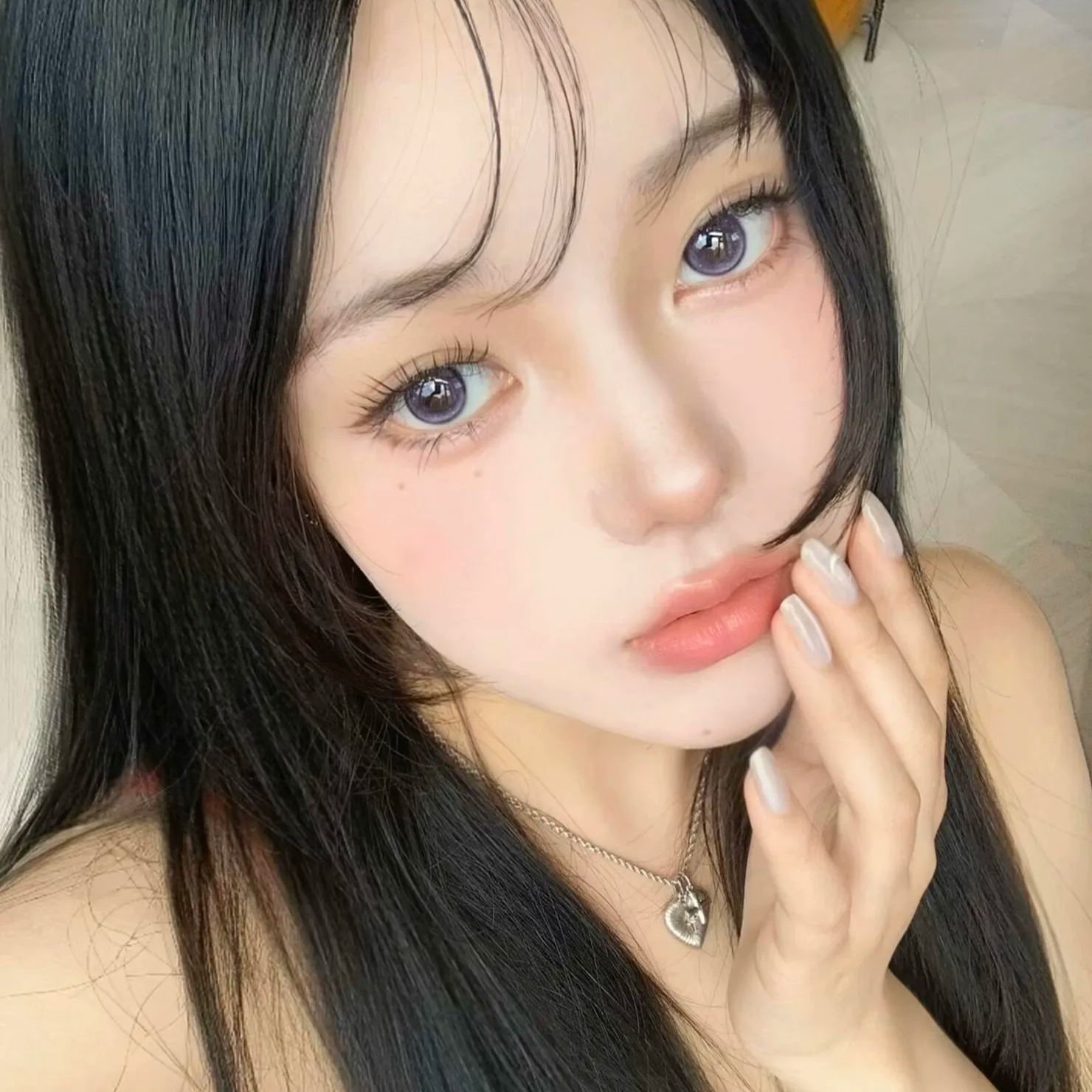 Ginomii | 韩产半年抛 | 硅水凝胶 | 紫粉紫粉 | 脏脏包 | 浆果分子 | 荔枝树 | 14.2mm-allencon