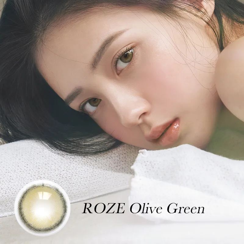 URIA i-DOL| 韩产半年抛 | 水凝胶 | ROZE系列 | 橄榄绿 | 蜂蜜棕 | 迷雾棕 | 黛蓝灰 | 14.0mm -allencon