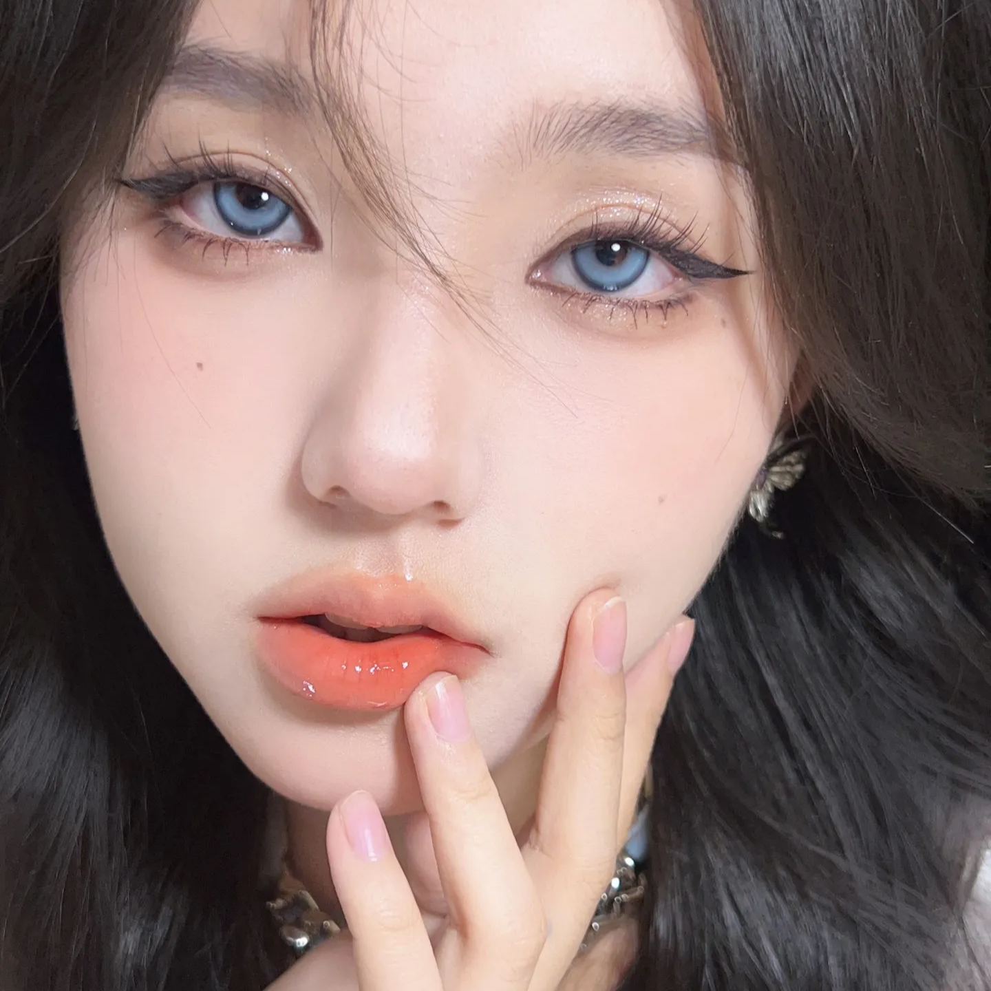 Jolababy | 韩产年抛 | 硅水凝胶 | 纯欲氛围蓝瞳 | 蓝芙尼 | 祈愿少女 | 蓝山星柠 | 14.5mm-AllenCon Since2017@UK