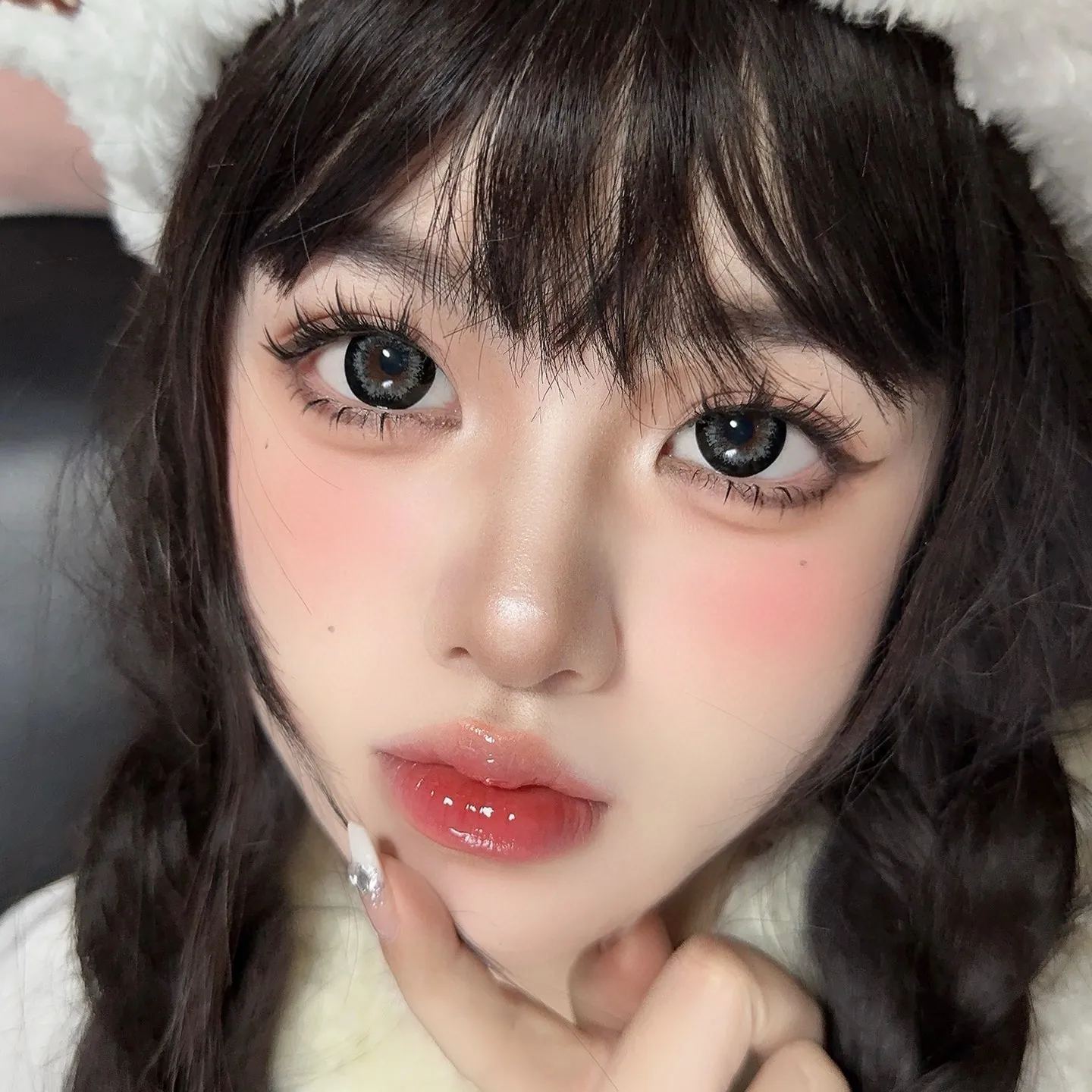 Jolababy | 韩产年抛 | 硅水凝胶 | 狗狗眼黑灰 | 森林女巫 | 甜心糖灰 | 告白气球 | 14.5mm-allencon