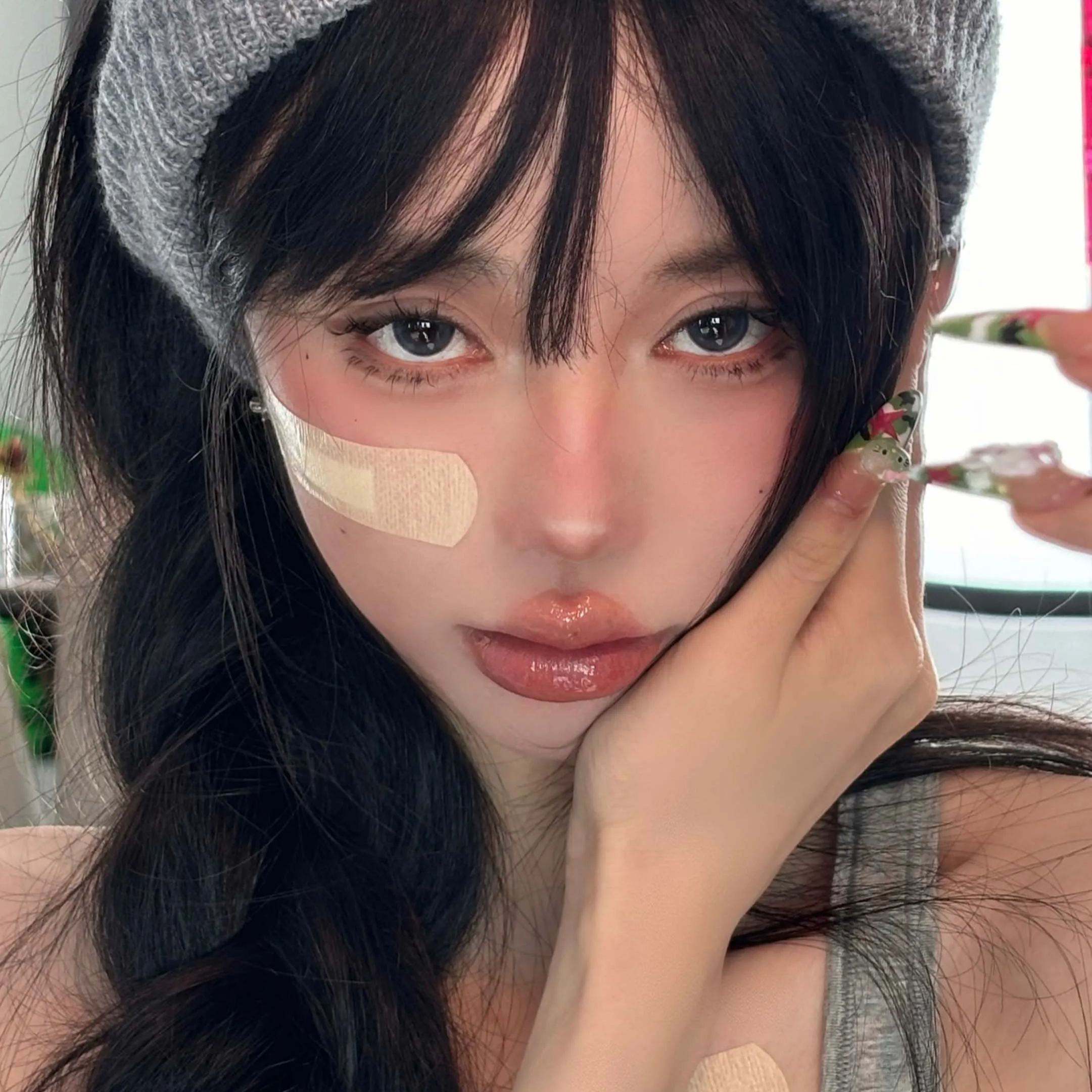 LuluAlice | 国产日抛 | 水凝胶 | 收割淡颜系 | 奶油灰棕 | 亮黑黑 | 亮蓝灰 | 小鹿环 | 乳粉棕 | 14.2mm-14.3mm | 10片装-allencon