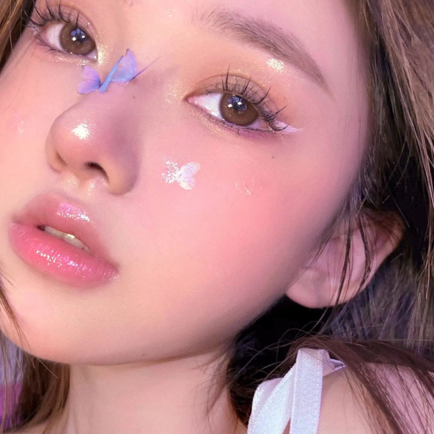 Peachcon | 韩产年抛 | 硅水凝胶  | 经典棕色系 | 美娜棕 | 奶包巧 | 奶包棕 | 冰透茶棕 | 天使雾棕 | 水晶晶棕 | 水晶晶巧 | 妮妮棕 | 娜娜米棕 | 14.2mm-AllenCon Since2017@UK