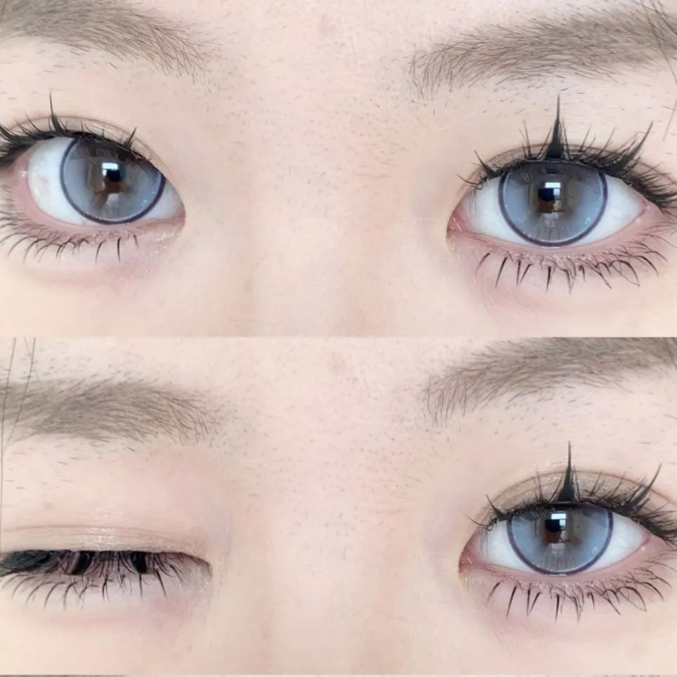 Skeye | 国产半年抛 | 水凝胶 | 清透马卡龙蓝 | 害羞蝶豆花 | 14.5mm-allencon