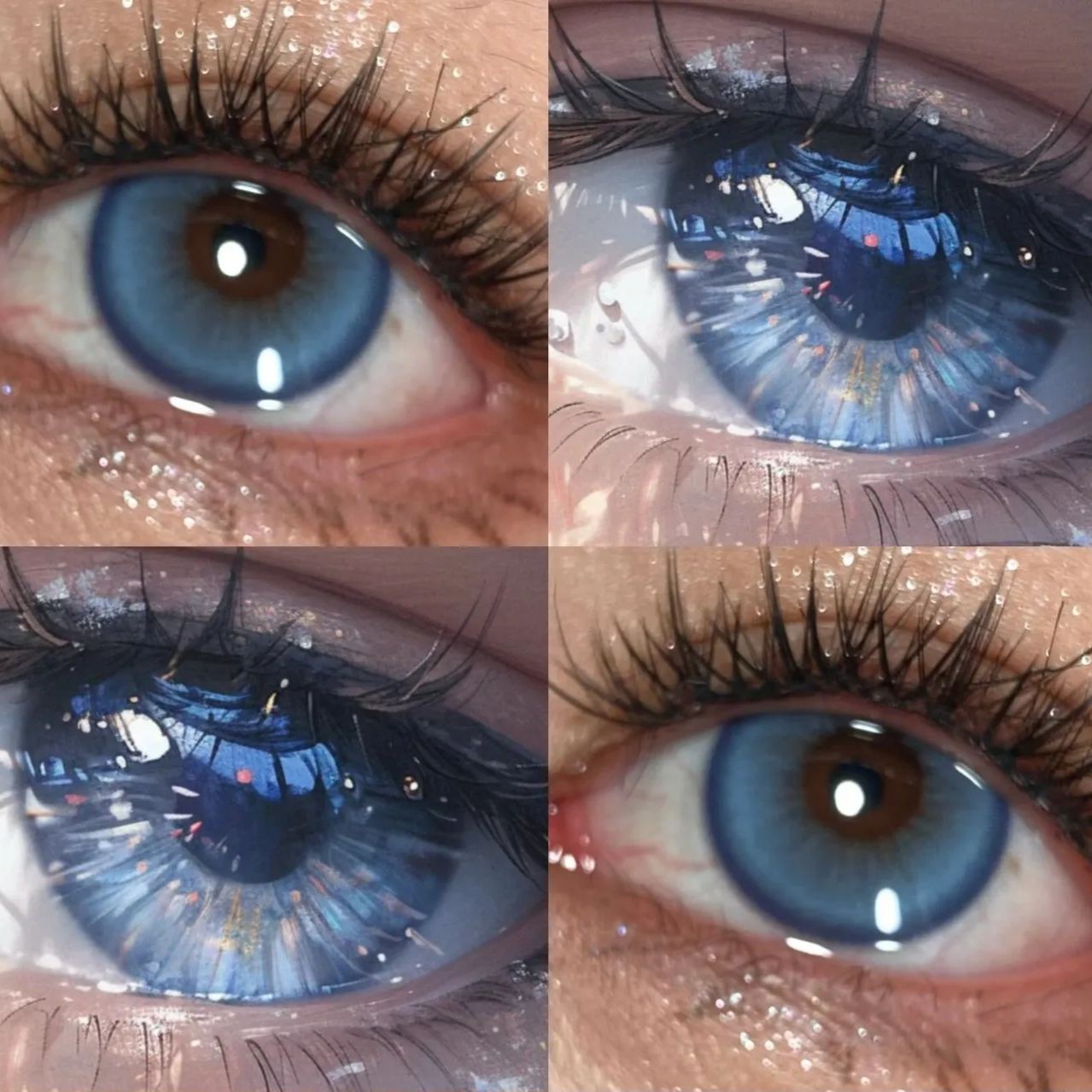 LuluAlice | 国产半年抛 | 水凝胶 | 芭比海蓝色 | 布偶娃娃 | 14.2mm -allencon