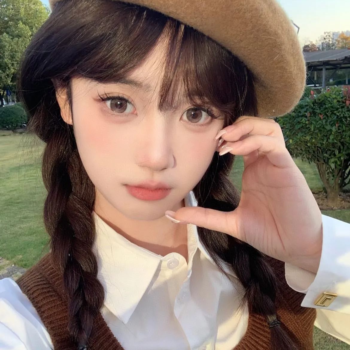 LuluAlice | 国产半年抛 | 水凝胶 | 日落鎏金琥珀眼 | 易碎酒杯 | 14.5mm -allencon