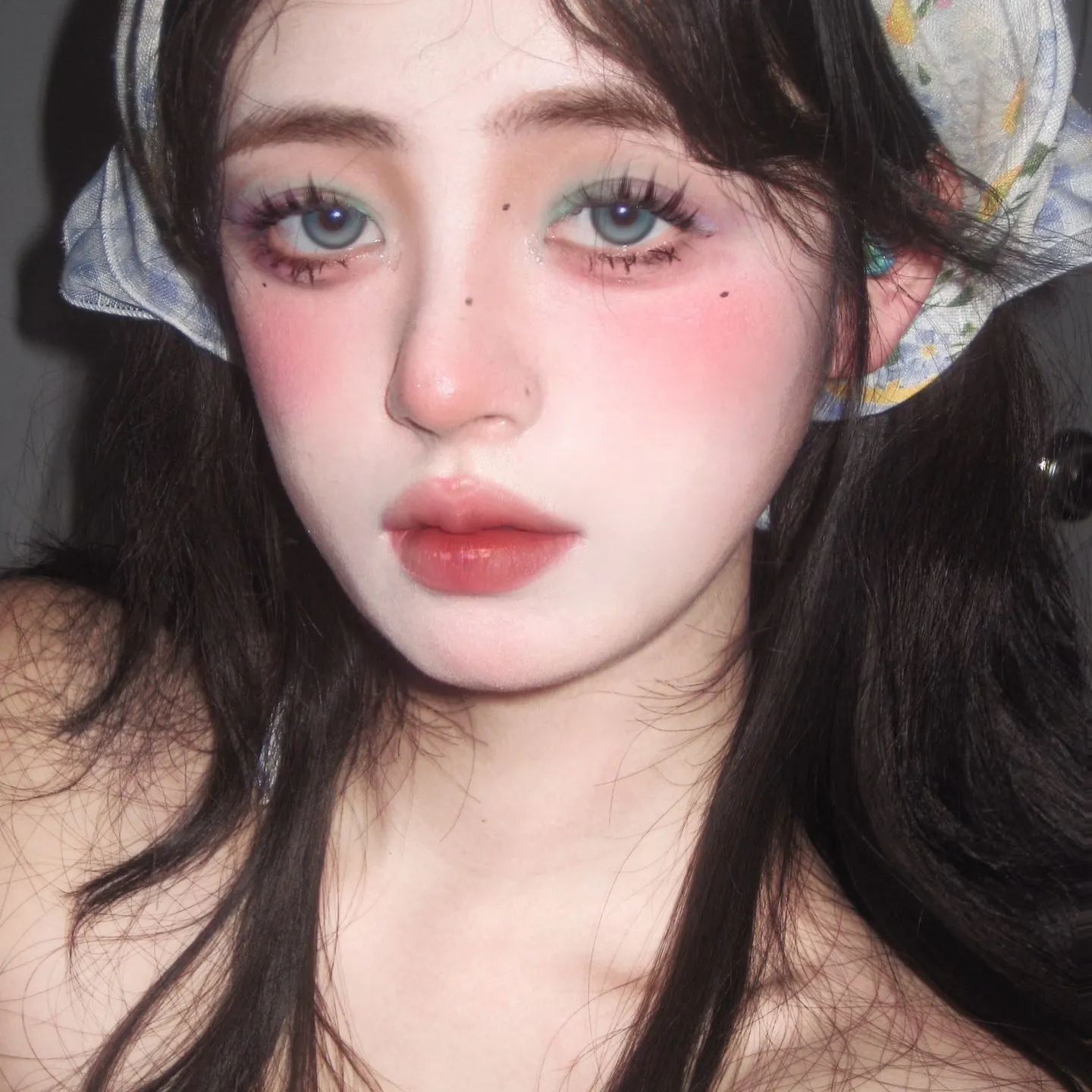 MimiPark | 国产月抛 | 非离子  | 水漾青茶色 | 南风序 |  薄荷种子 | 14.2mm-allencon