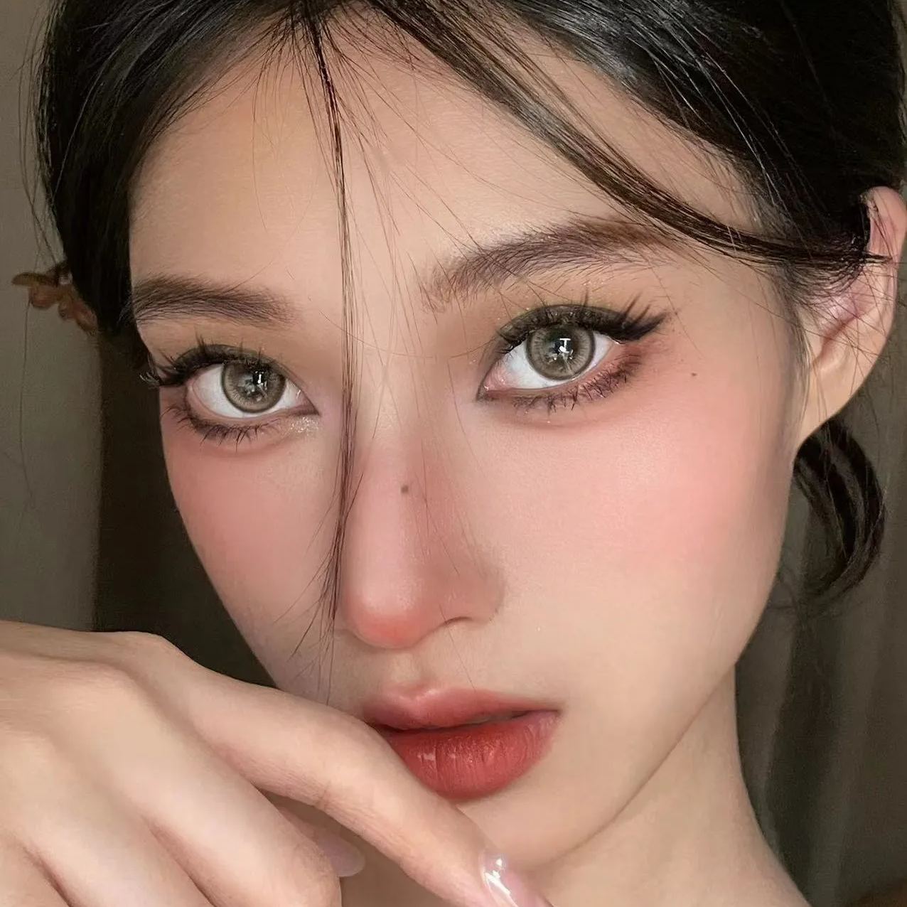 MimiPark | 国产月抛 | 非离子 | 猫尾芯片 | 琥珀画本 | 冰可可 | 橙蓝宝棕 | 浮山落日 |  14.2mm-allencon