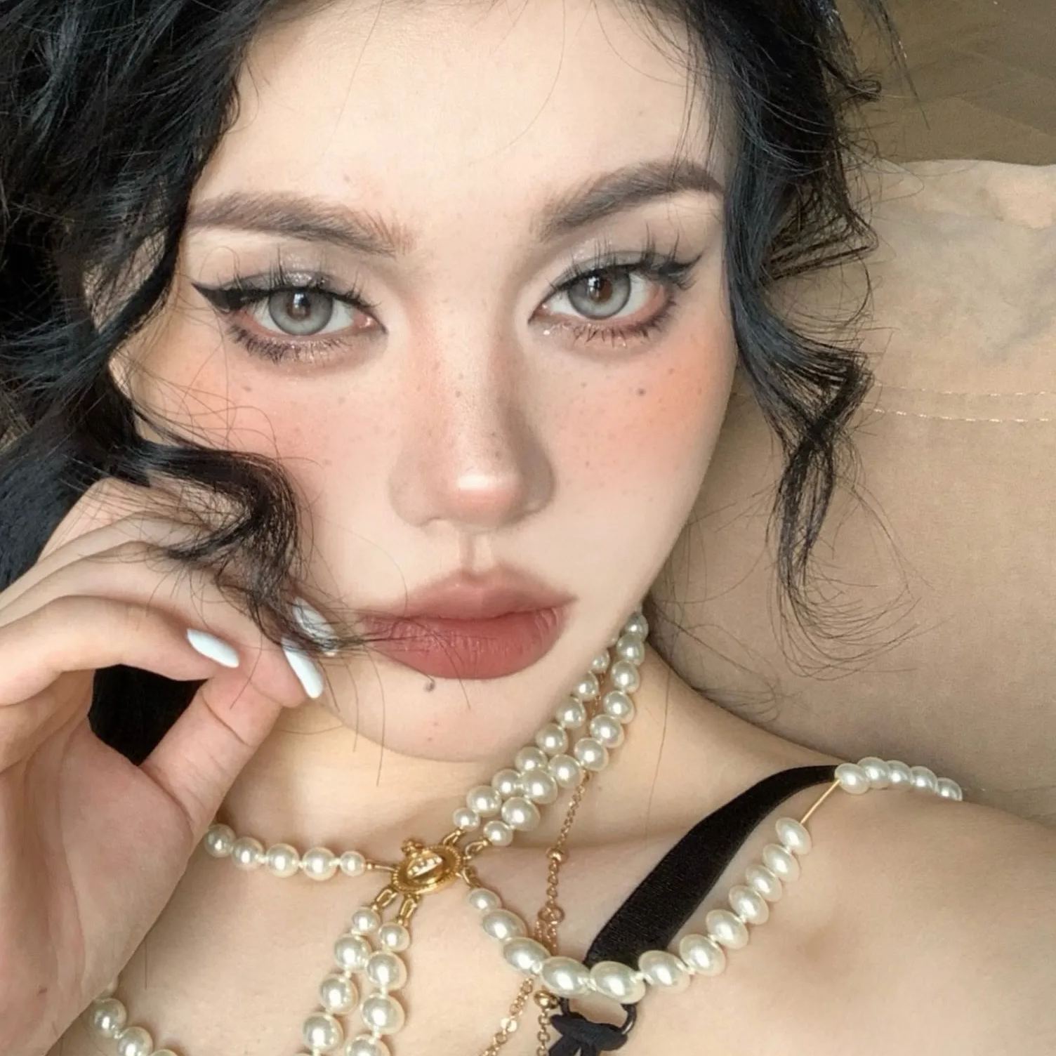 [Copy]WaterMelens | 韩产半年抛 | 硅水凝胶 | 野性冷调灰褐 | 狼人传说 | 14.2mm