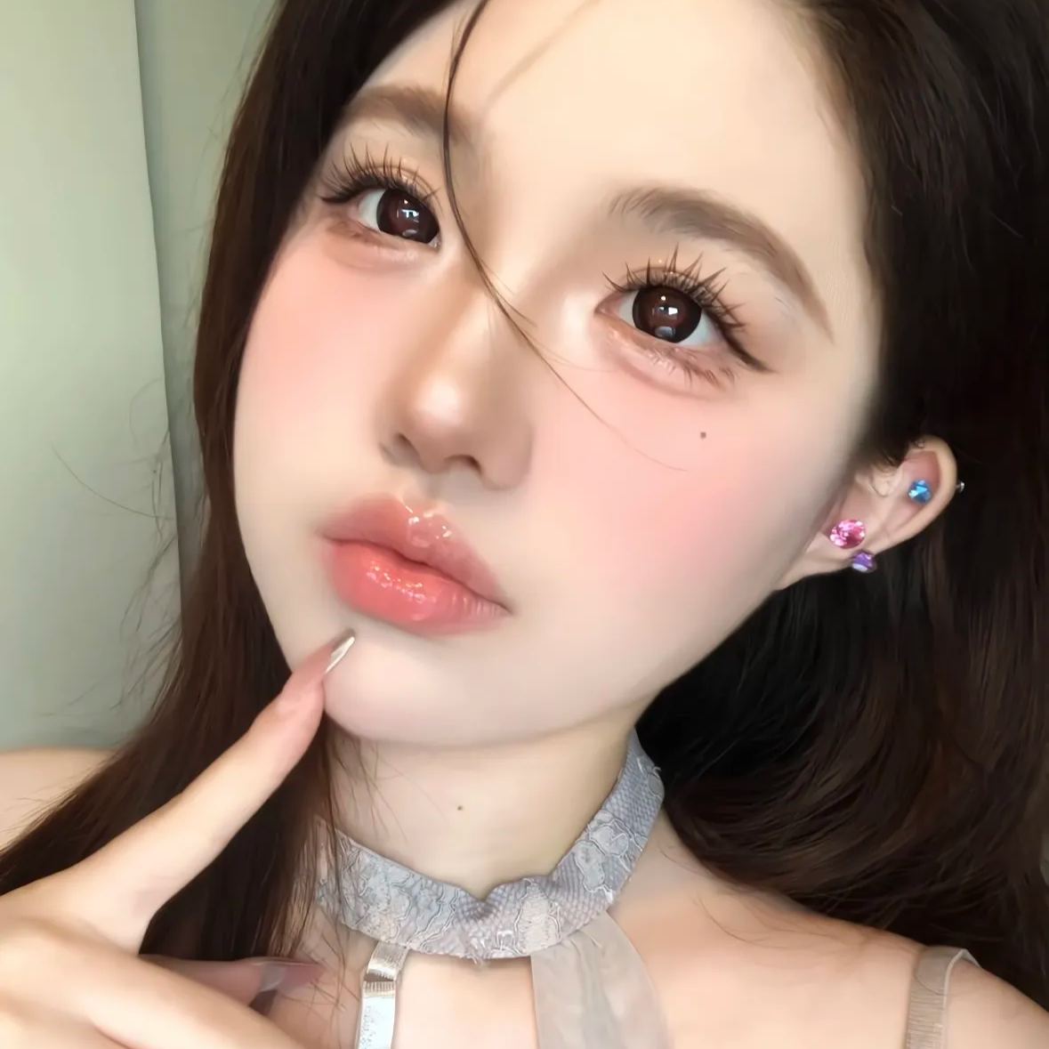 Lvycon | 韩产半年抛 | 硅水凝胶 | 一颗杏仁-奶泡水星 | 14.5mm