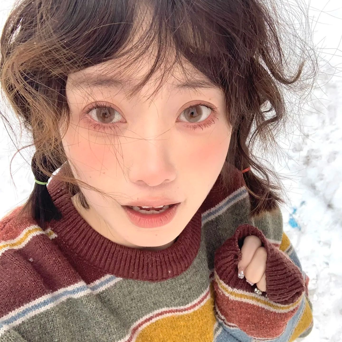 LoveiiKira | 国产日抛 | 非离子 | 韩式水光眼 | 水嘟嘟 | 黑珠珠 | 小肉桂 | 泪汪汪 | 14.2mm | 10片装