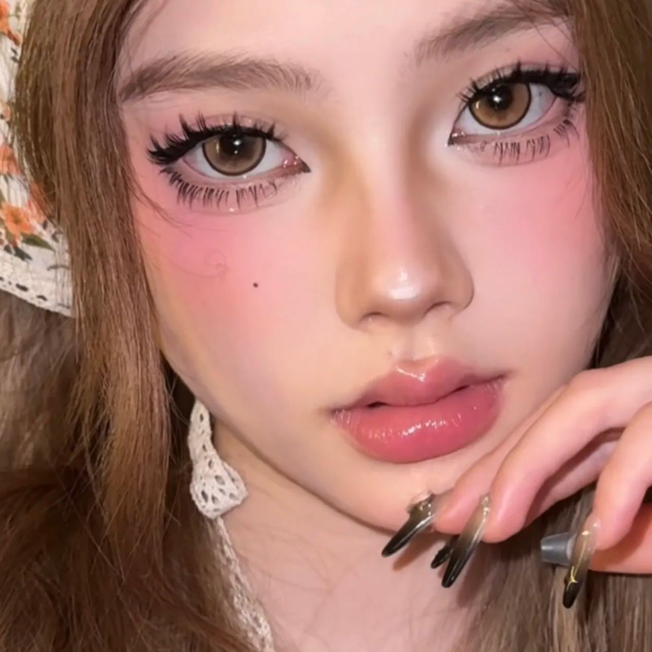 LoveiiKira | 国产日抛 | 非离子 | 清透纯欲棕色系 | 琉璃心 | 琥珀月 | 娜娜子 | 闪闪棕 | 玻璃心 | 14.2mm | 10片装