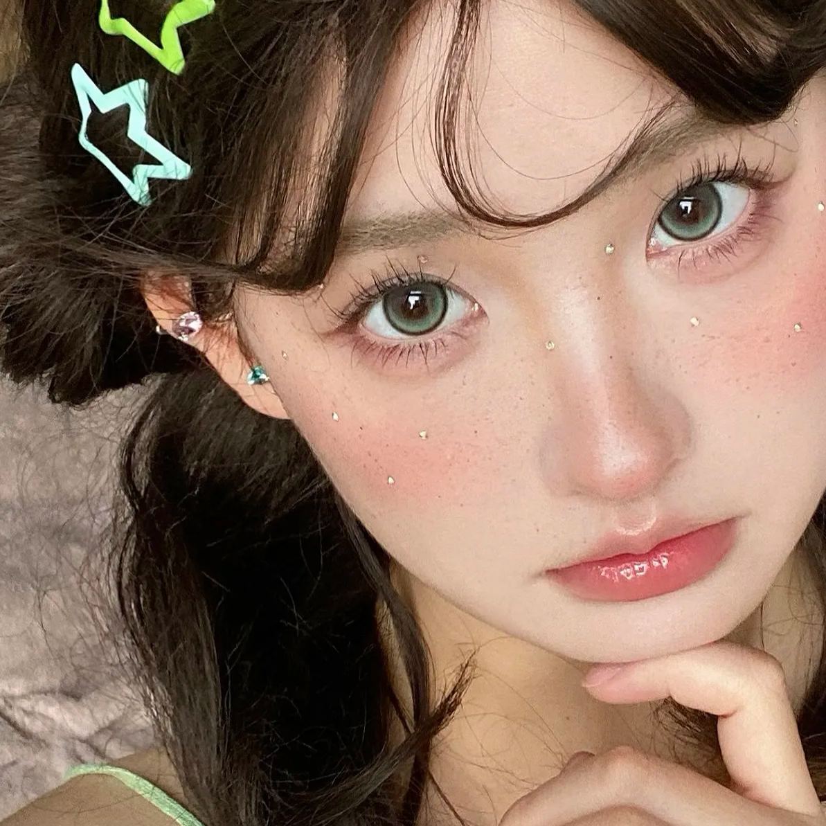 Sincecon | 国产半年抛 | 硅水凝胶 | 精灵碧眼瞳 | 冰薄荷糖 | 14.5mm