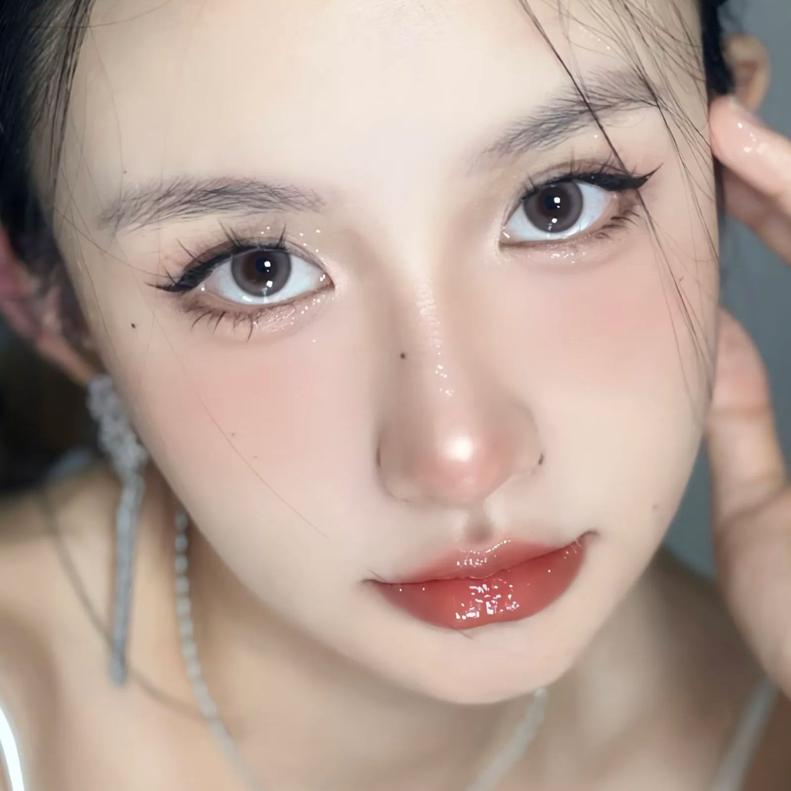 Deerbell | 韩产日抛 | 非离子 | 素颜黑灰色系 | 浅浅黑 | 黑莓酱 | 奶油光 | 琉璃梦  | 14.2mm | 10片装