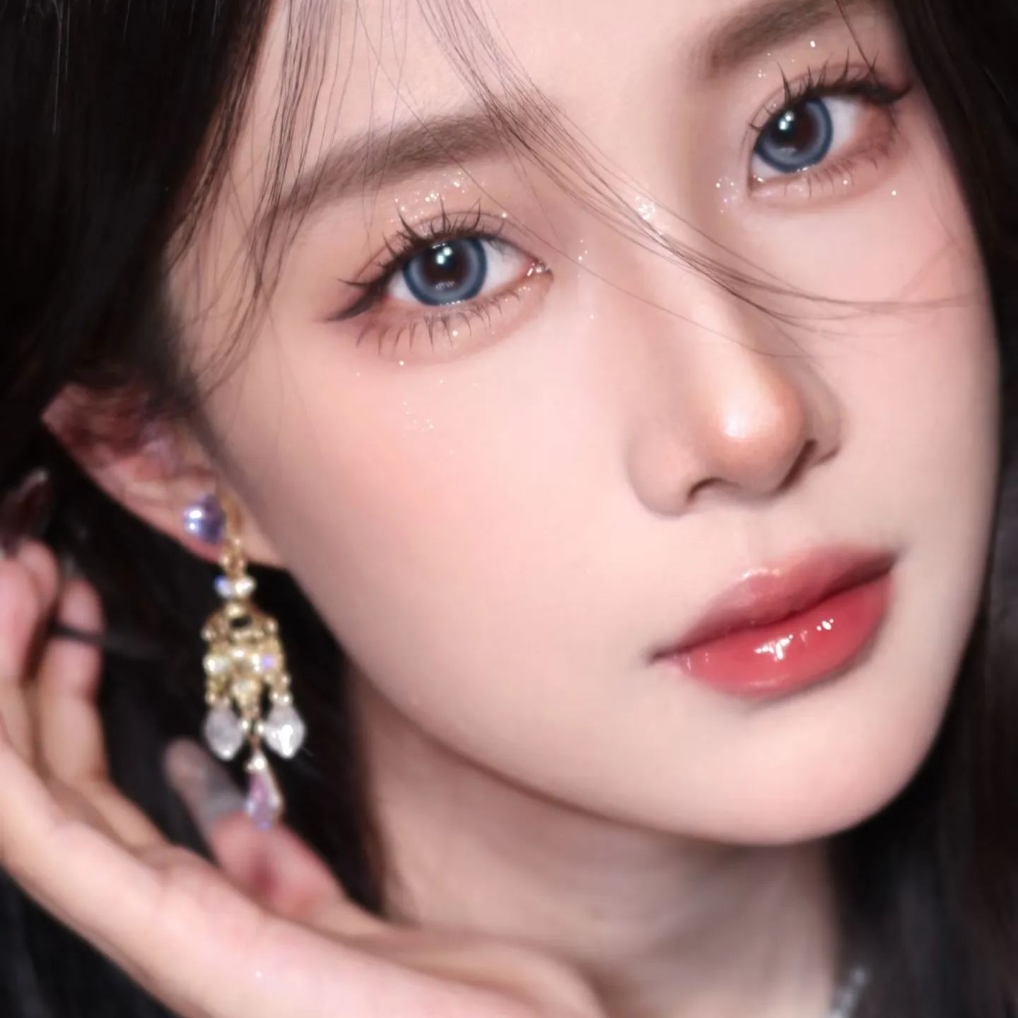 Deerbell | 韩产日抛 | 非离子 | 素颜黑灰色系 | 浅浅黑 | 黑莓酱 | 奶油光 | 琉璃梦  | 14.2mm | 10片装