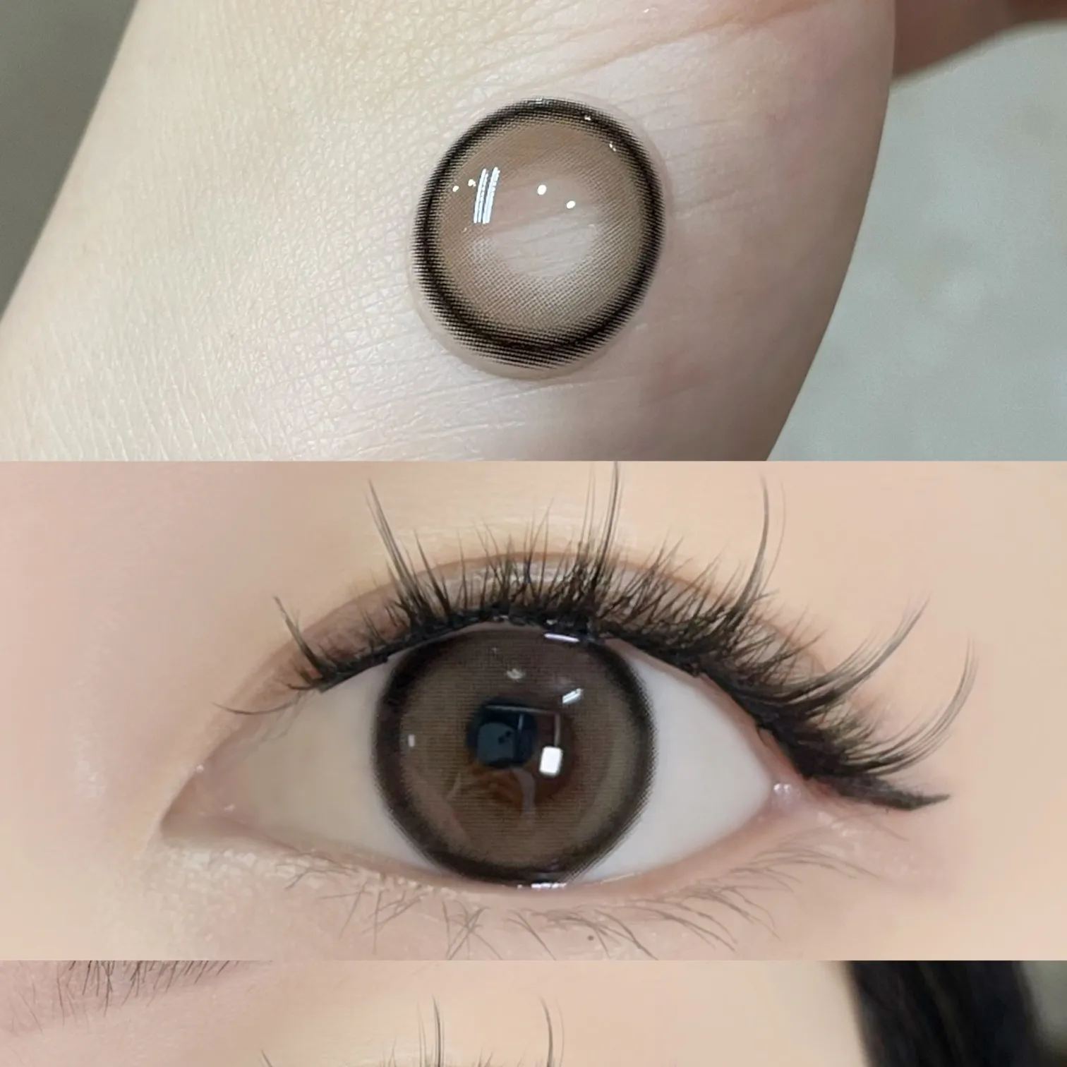 【英国现货】UtooCon | 月抛 | 非离子 | 必备蜂蜜瞳 | 焦糖小丸子 | 14.2mm丨2片装