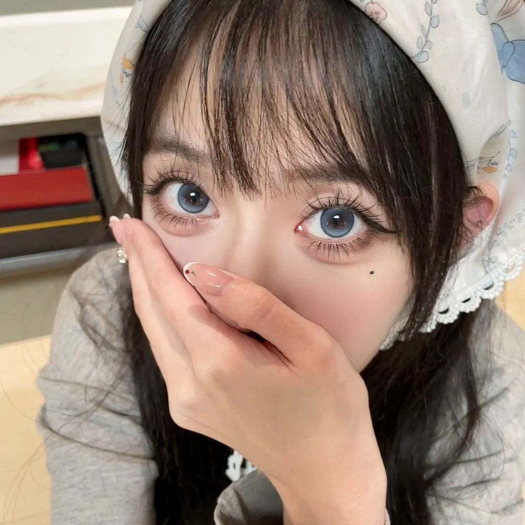 【英国现货】UtooCon | 月抛 | 非离子 | 镜面猫眼显白蓝瞳 | 钻石猫眼蓝 | 14.2mm丨2片装