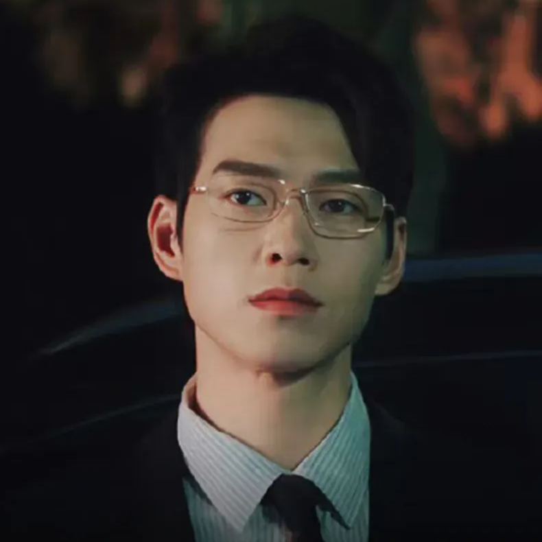 金丝方框 | 魏大勋同款 | 高冷气质 | 超轻纯钛 | 男款 J85741【全球购】