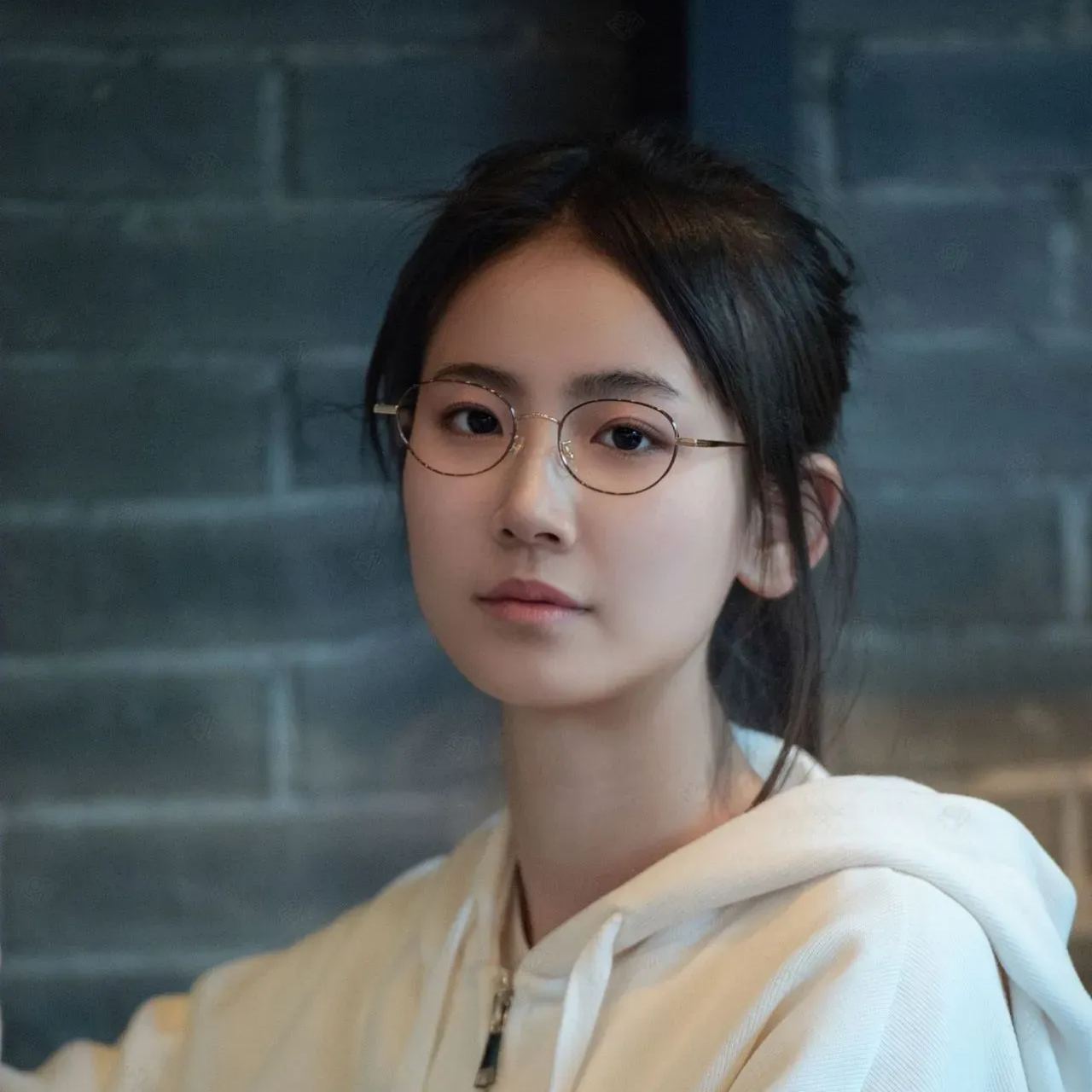 超轻纯钛椭圆框丨复古小框架丨双色港风丨女款 K5015【全球购】