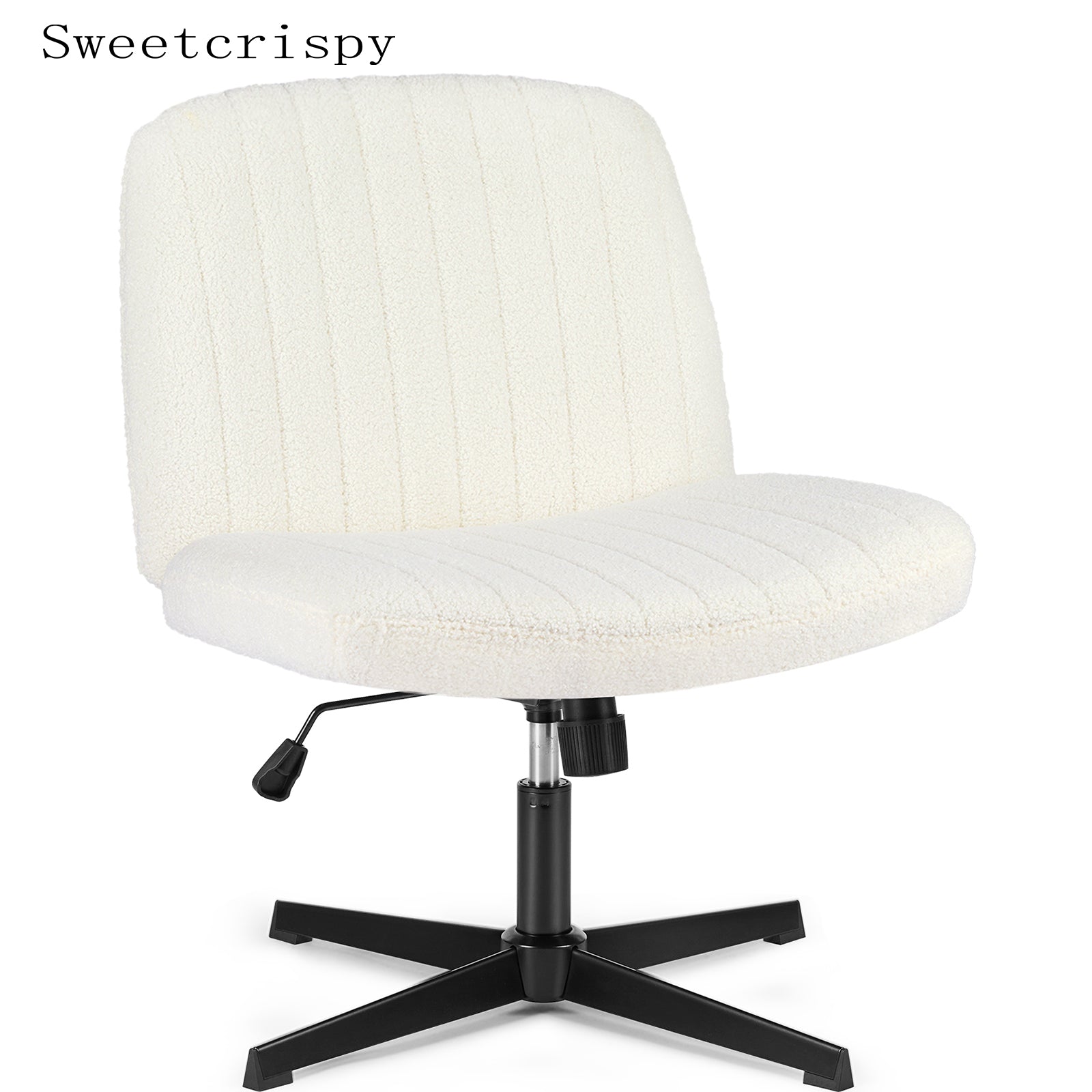 SWEETCRISPY Cross-Legged Chair,No Wheels Armless Swivel Home Office Chair--Best Sellers,Bedroom,Bedroom Chair,Home Office,Home Office Chair,Office,Office chair,Office Chair1