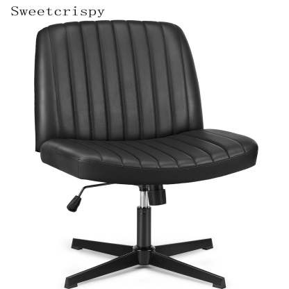 SWEETCRISPY Cross-Legged Chair,No Wheels Armless Swivel Home Office Chair--Best Sellers,Bedroom,Bedroom Chair,Home Office,Home Office Chair,Office,Office chair,Office Chair1
