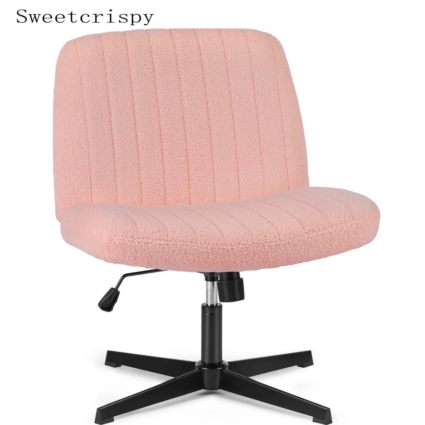 SWEETCRISPY Cross-Legged Chair,No Wheels Armless Swivel Home Office Chair--Best Sellers,Bedroom,Bedroom Chair,Home Office,Home Office Chair,Office,Office chair,Office Chair1