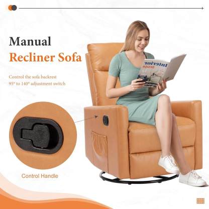 Rocking Chair Nursery, Swivel Rocker Recliner Chair, Nursery Rocking Chairs, Manual Upholstered Seating Recliner--Bedroom,Bedroom Chair,Living Room,Living Room Chair,Recliner Chair