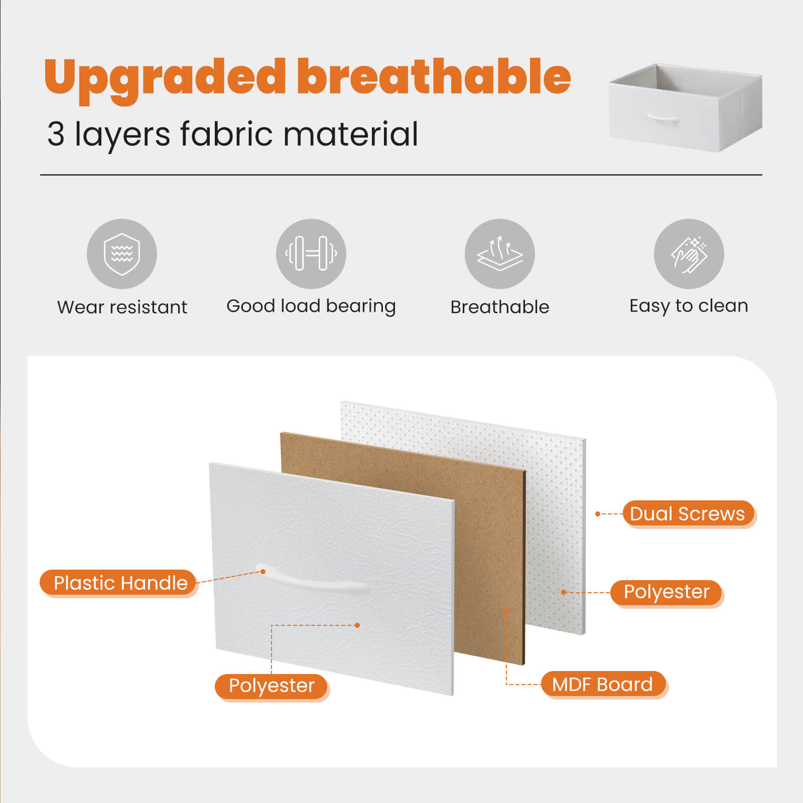 Drawers Dresser Chest of Drawers,Metal Frame and Wood Top--Bedroom,Bedroom Cabinet,Living Room,Living Room Cabinet