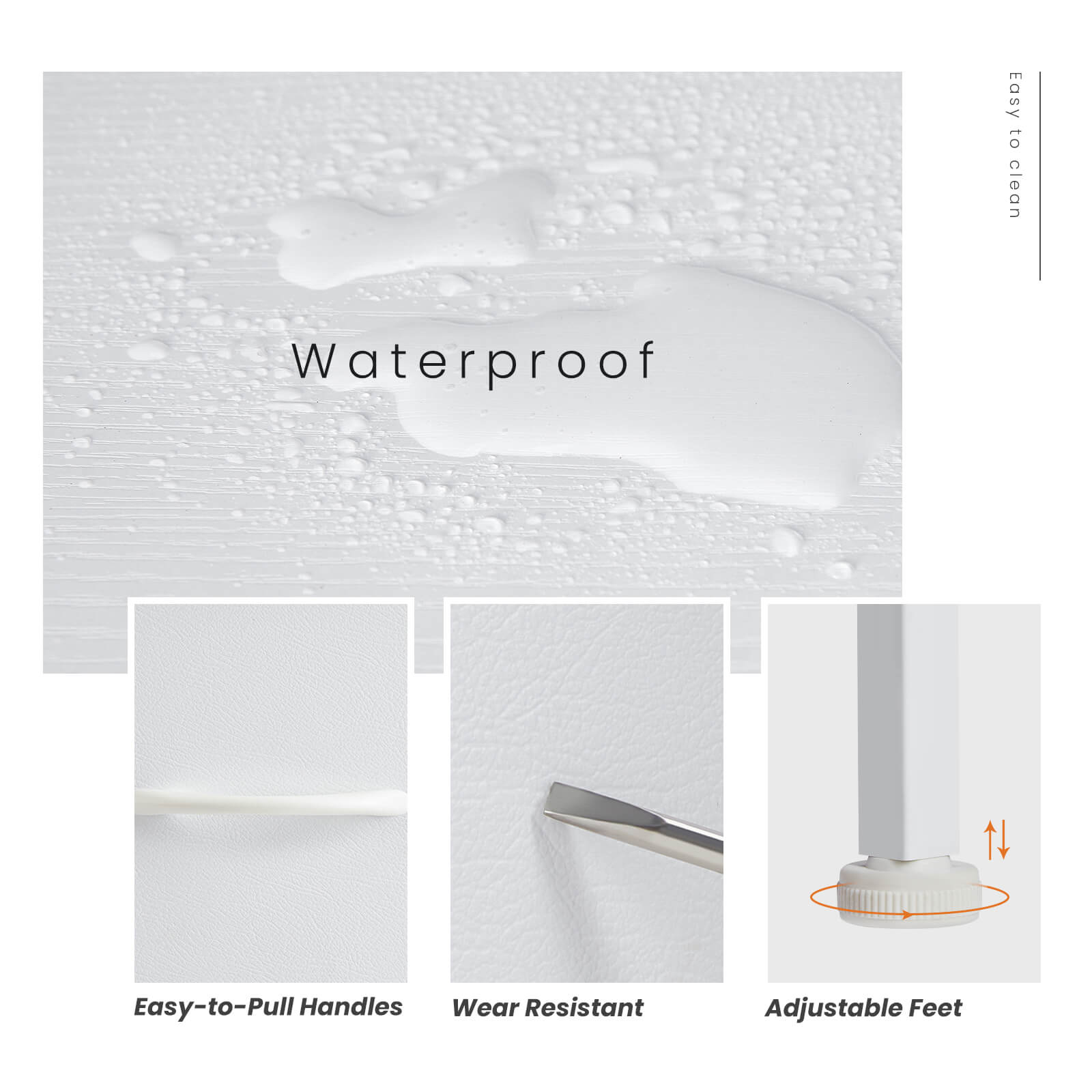 Drawers Dresser Chest of Drawers,Metal Frame and Wood Top--Bedroom,Bedroom Cabinet,Living Room,Living Room Cabinet