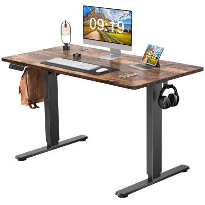 Electric Height Adjustable Standing Desk,Sit to Stand Ergonomic Computer Desk--Bedroom,Bedroom Desk,Electric Lift Desk,Home Office,Home Office Desk,Living Room,Living Room Desk,Office,Office Desk