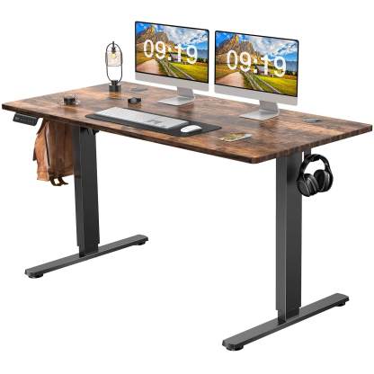 Electric Height Adjustable Standing Desk,Sit to Stand Ergonomic Computer Desk--Bedroom,Bedroom Desk,Electric Lift Desk,Home Office,Home Office Desk,Living Room,Living Room Desk,Office,Office Desk