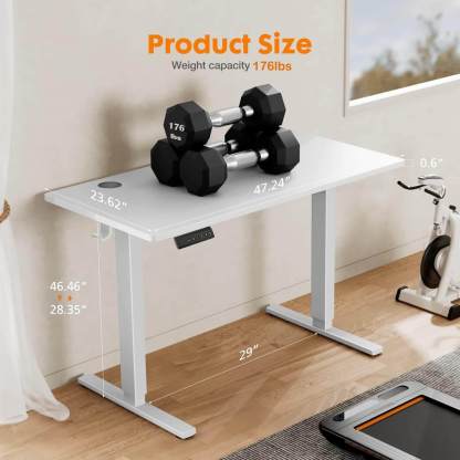 Electric Height Adjustable Standing Desk,Sit to Stand Ergonomic Computer Desk--Bedroom,Bedroom Desk,Electric Lift Desk,Home Office,Home Office Desk,Living Room,Living Room Desk,Office,Office Desk
