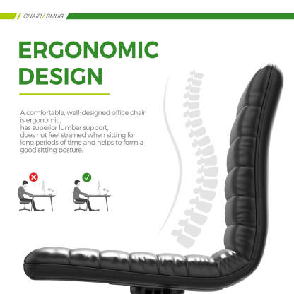 Leather Swivel Armless Mid Back Ribbed Office Chair for Adult Child, Height adjustable Vanity Chair--Home Office,Home Office Chair,kitchen & Dining,Living Room,Living Room Chair,Office,Office chair,Office Chair1