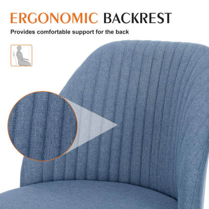 Modern Fabric Armless Adjustable Swivel Office Desk Chairs with Wheels--Bedroom,Bedroom Chair,Home Office,Home Office Chair,Living Room,Living Room Chair,Office,Office chair,Office Chair1
