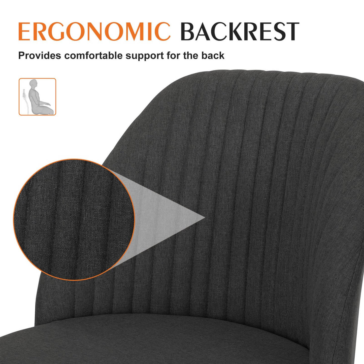 Modern Fabric Armless Adjustable Swivel Office Desk Chairs with Wheels--Bedroom,Bedroom Chair,Home Office,Home Office Chair,Living Room,Living Room Chair,Office,Office chair,Office Chair1