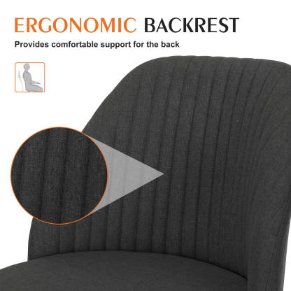 Modern Fabric Armless Adjustable Swivel Office Desk Chairs with Wheels--Bedroom,Bedroom Chair,Home Office,Home Office Chair,Living Room,Living Room Chair,Office,Office chair,Office Chair1